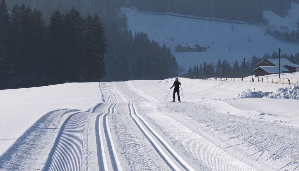 cross country skiing winter 113018